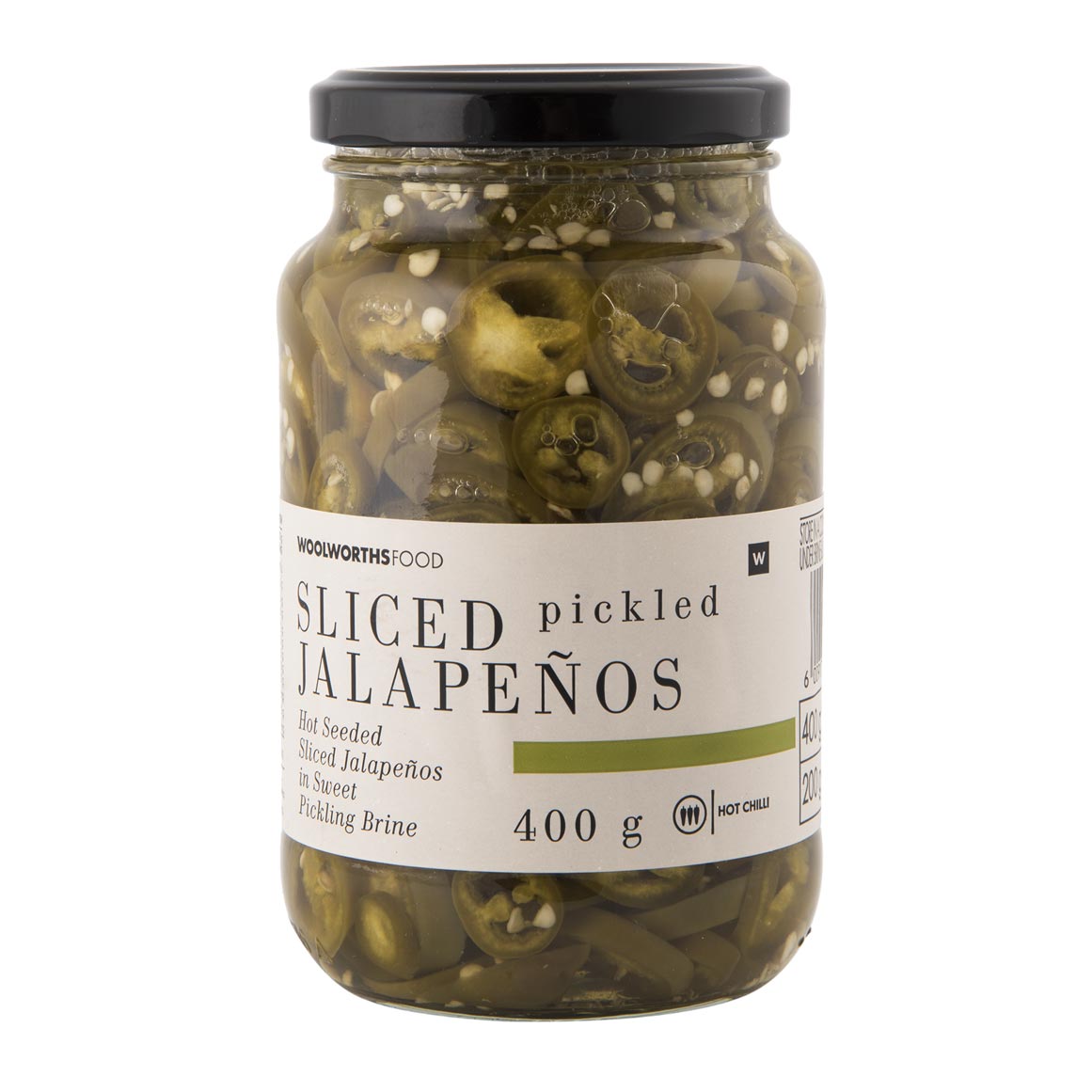 Sliced Pickled Jalapeños 400 g
