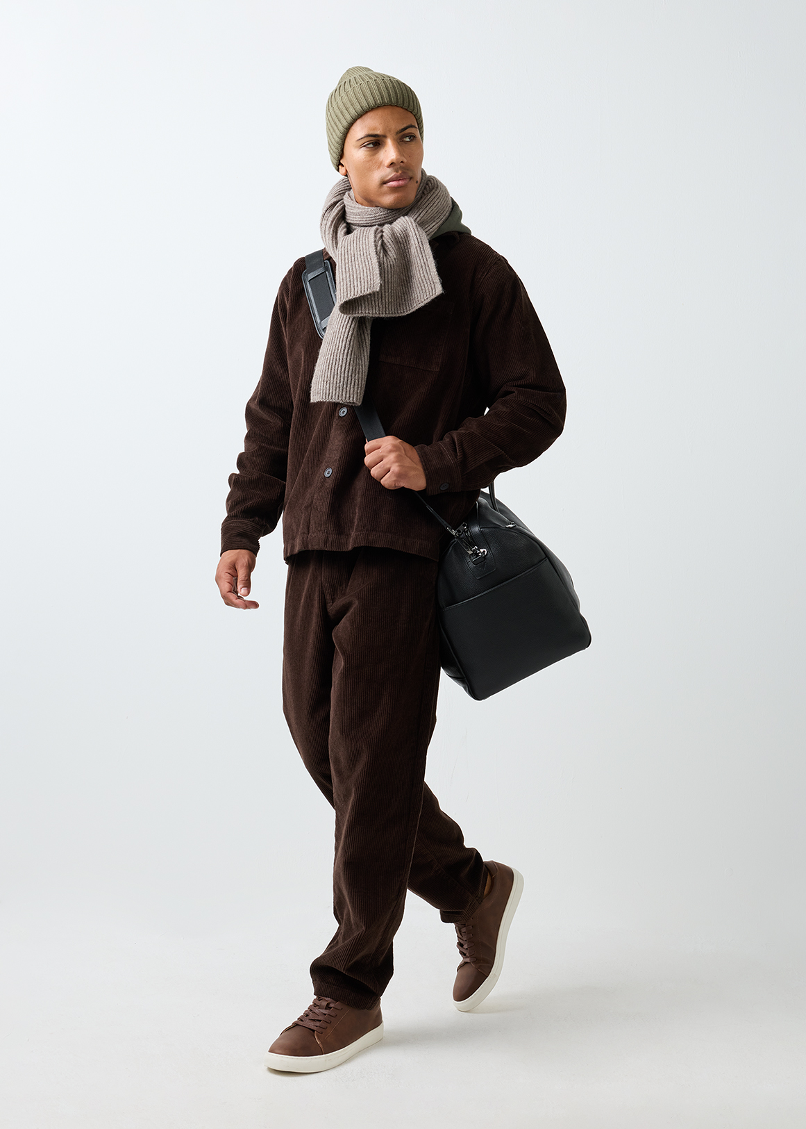 Slim Fit Corduroy Chinos