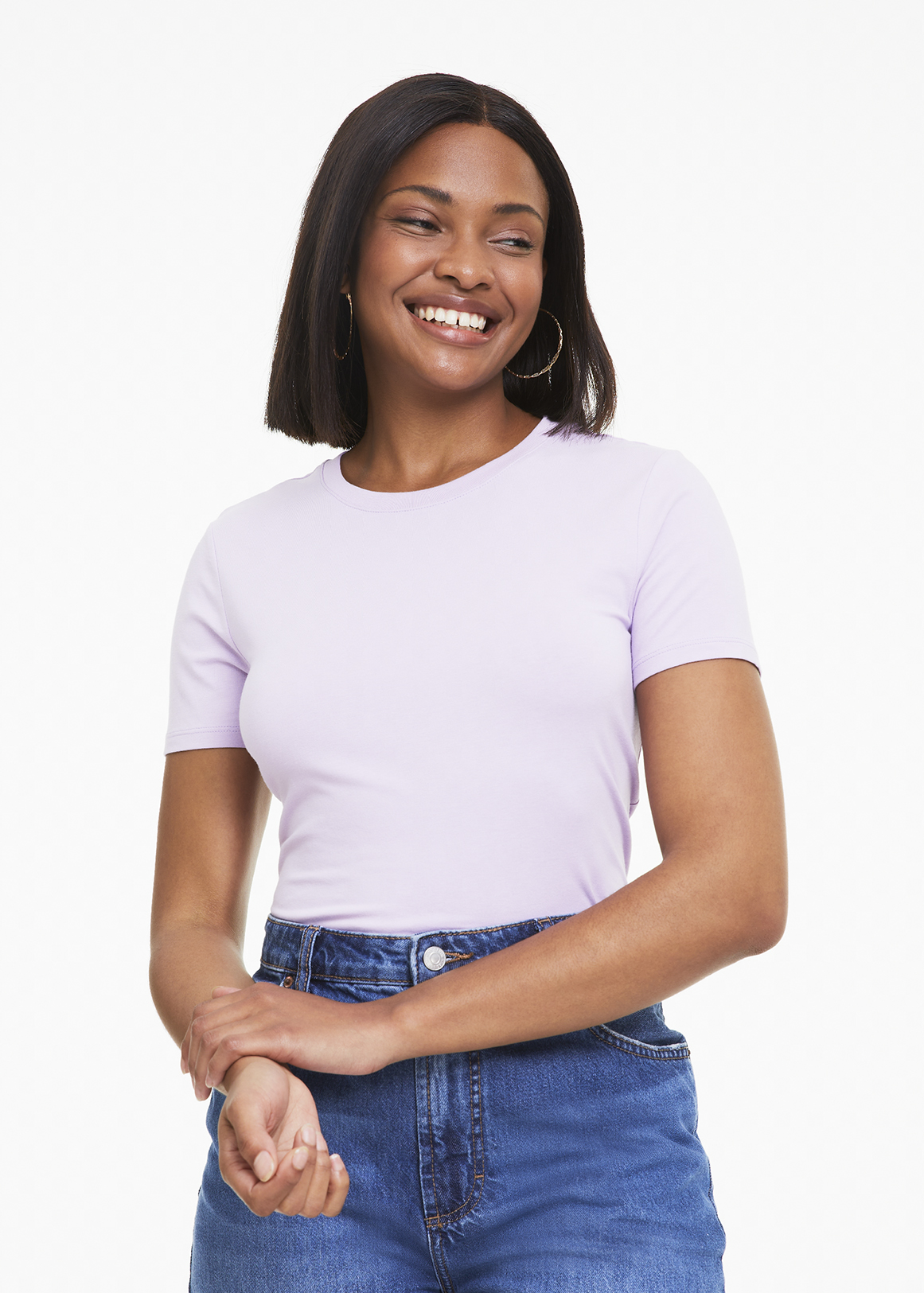 Slim Fit Cotton Modal Stretch T-shirt | Woolworths.co.za