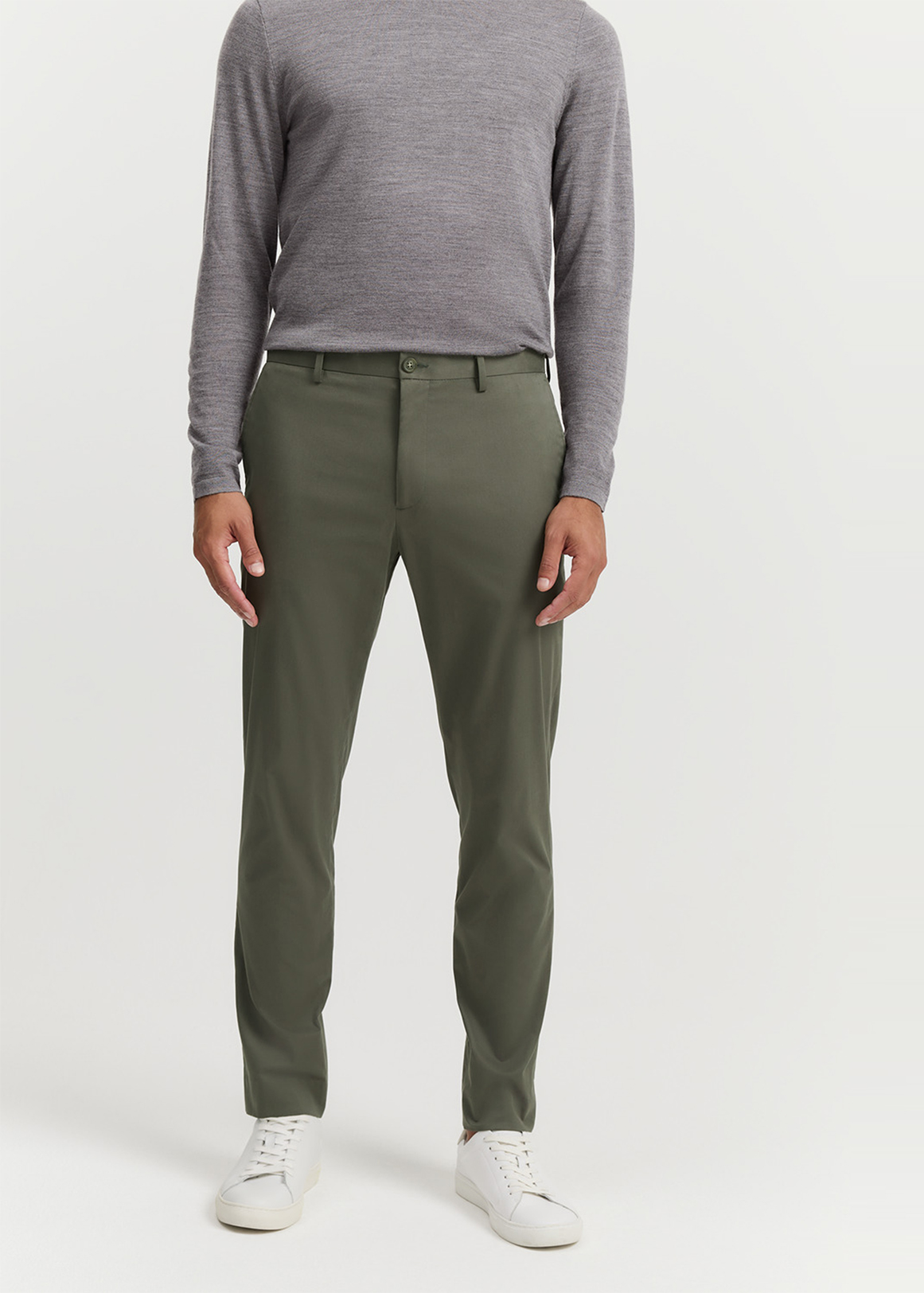 Slim Fit Cotton Stretch Pant | Woolworths.co.za