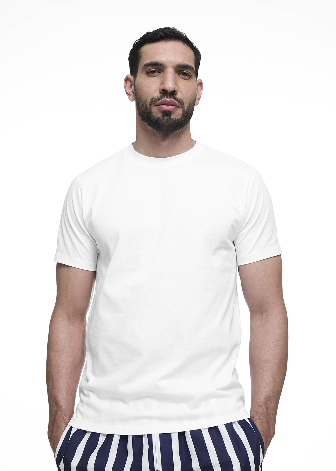Slim Fit Crew Neck Cotton T-shirt