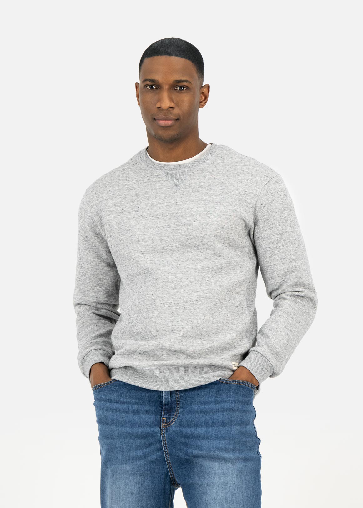 Slim Fit Fleece Sweatshirt | Woolworths.co.za