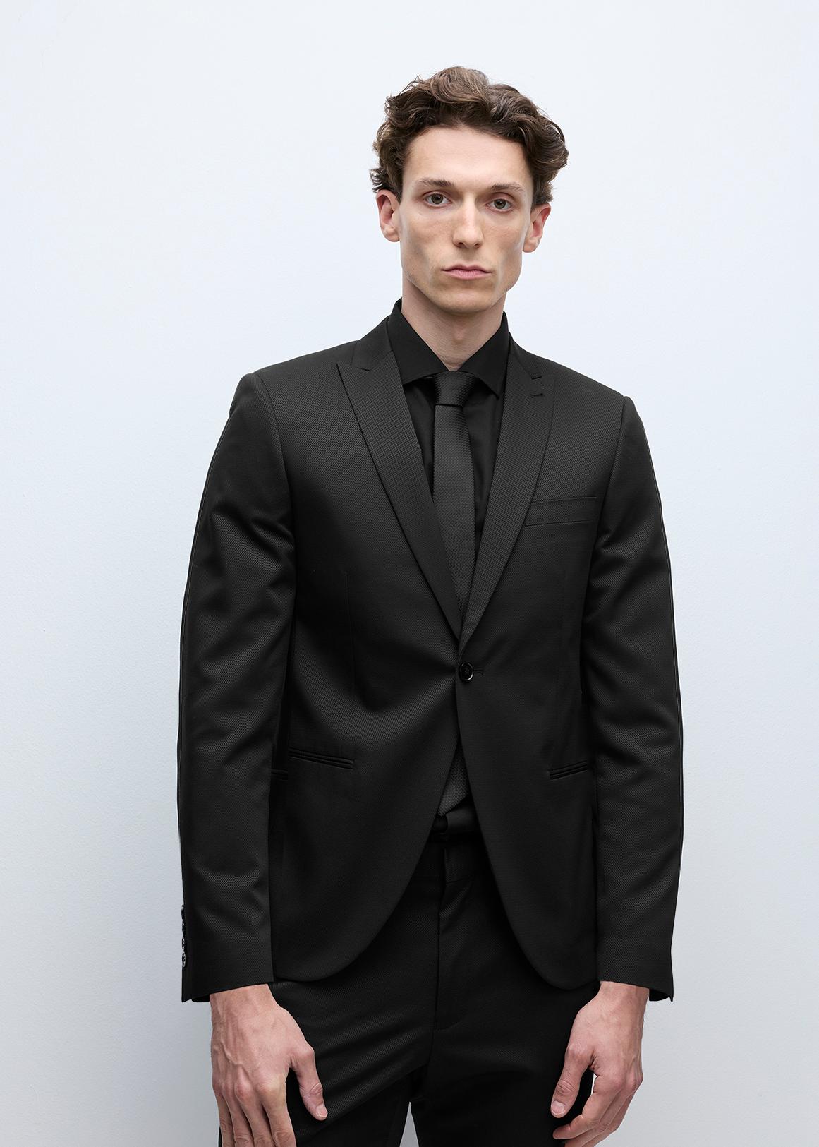 Slim Fit Glam Suit Jacket - Main Image