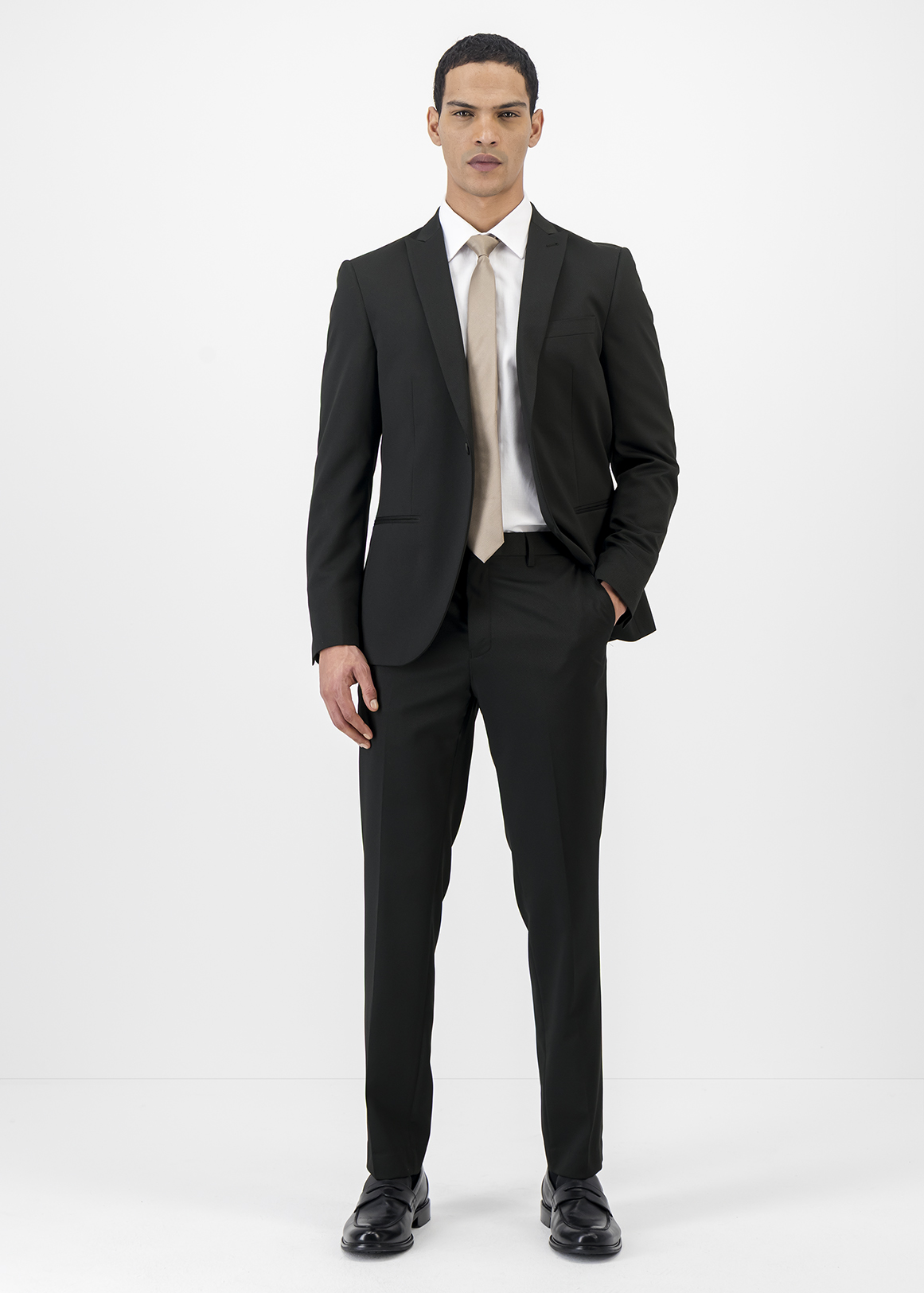 Slim Fit Glam Trousers