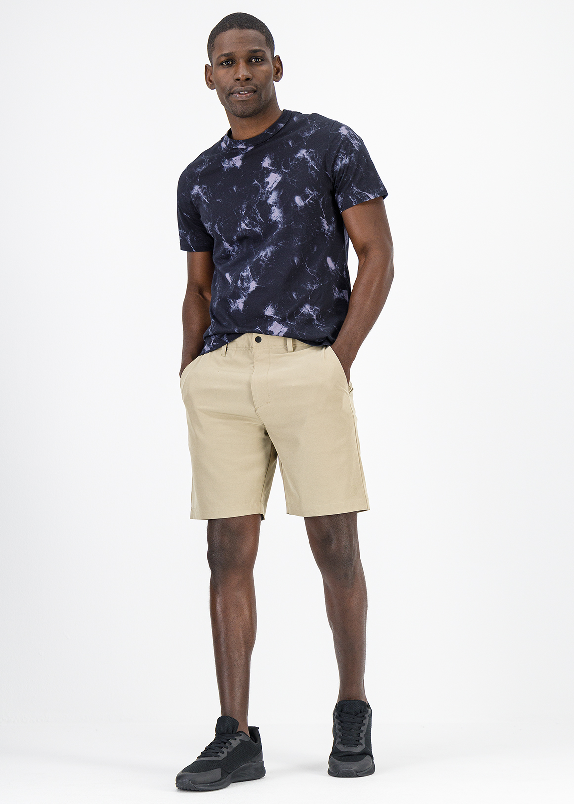 Slim Fit Moisture Managment Golf Shorts
