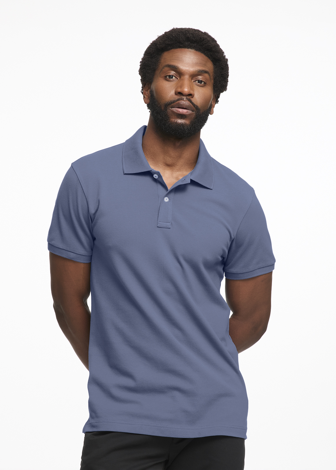 Slim Fit Pique Golfer