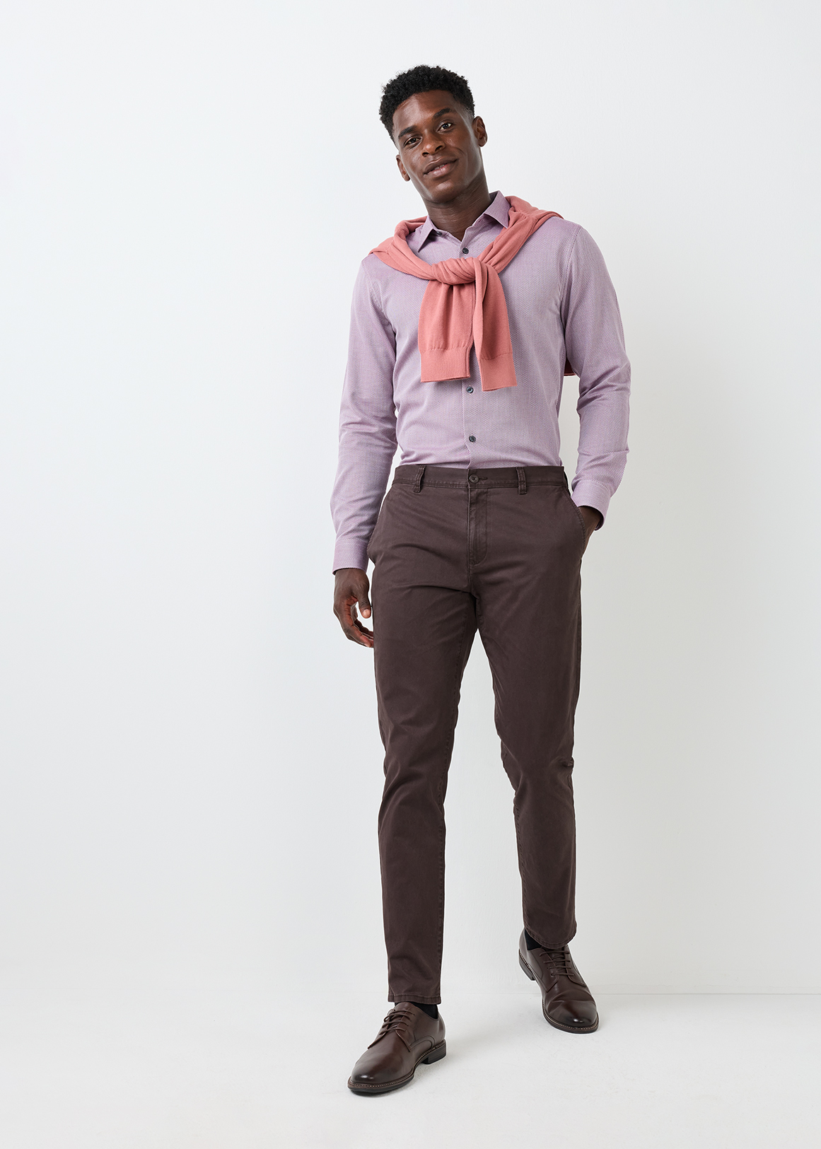 Slim Fit Stretch Cotton Chinos