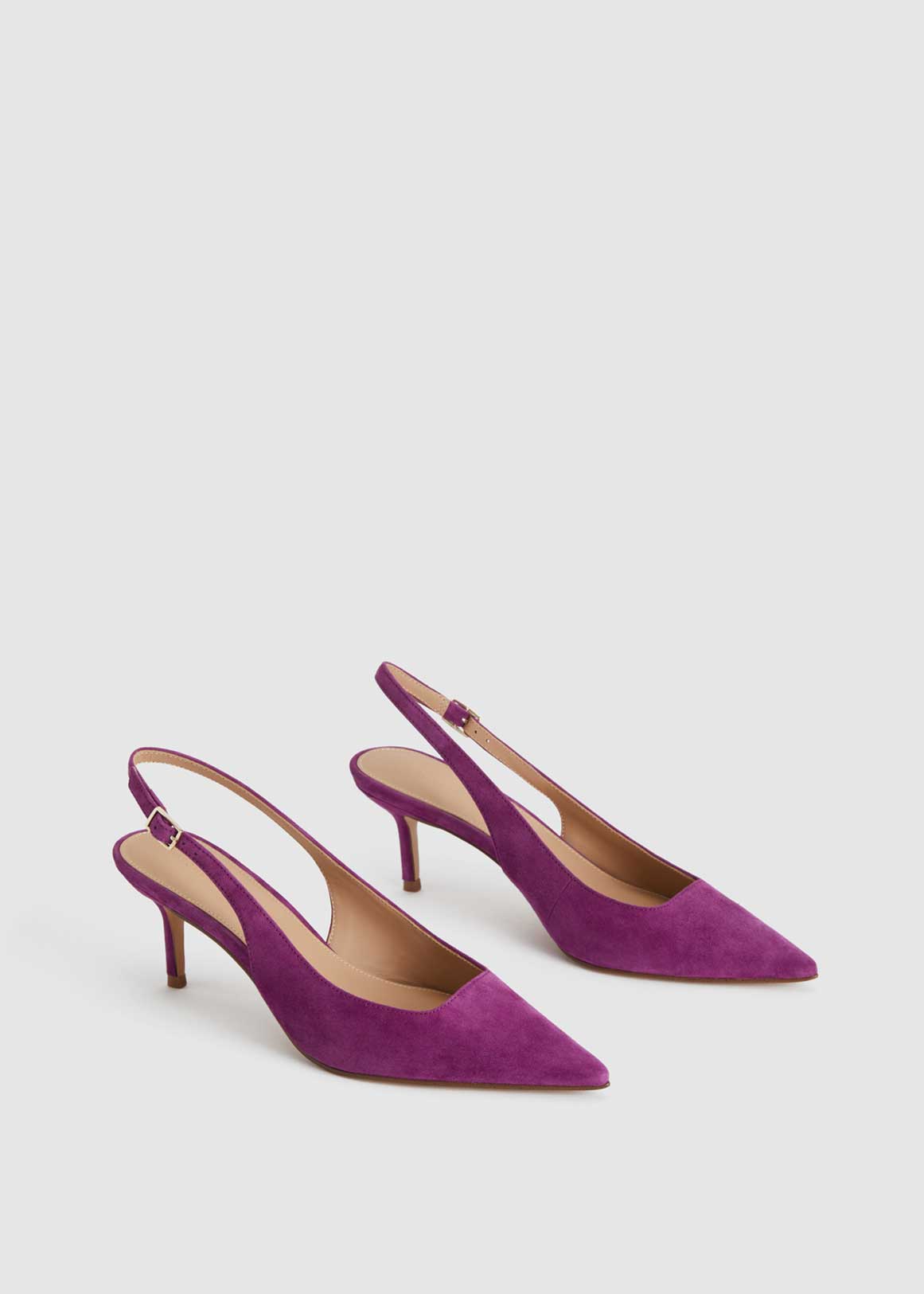 Sling Back Suede 65mm Heel | Woolworths.co.za