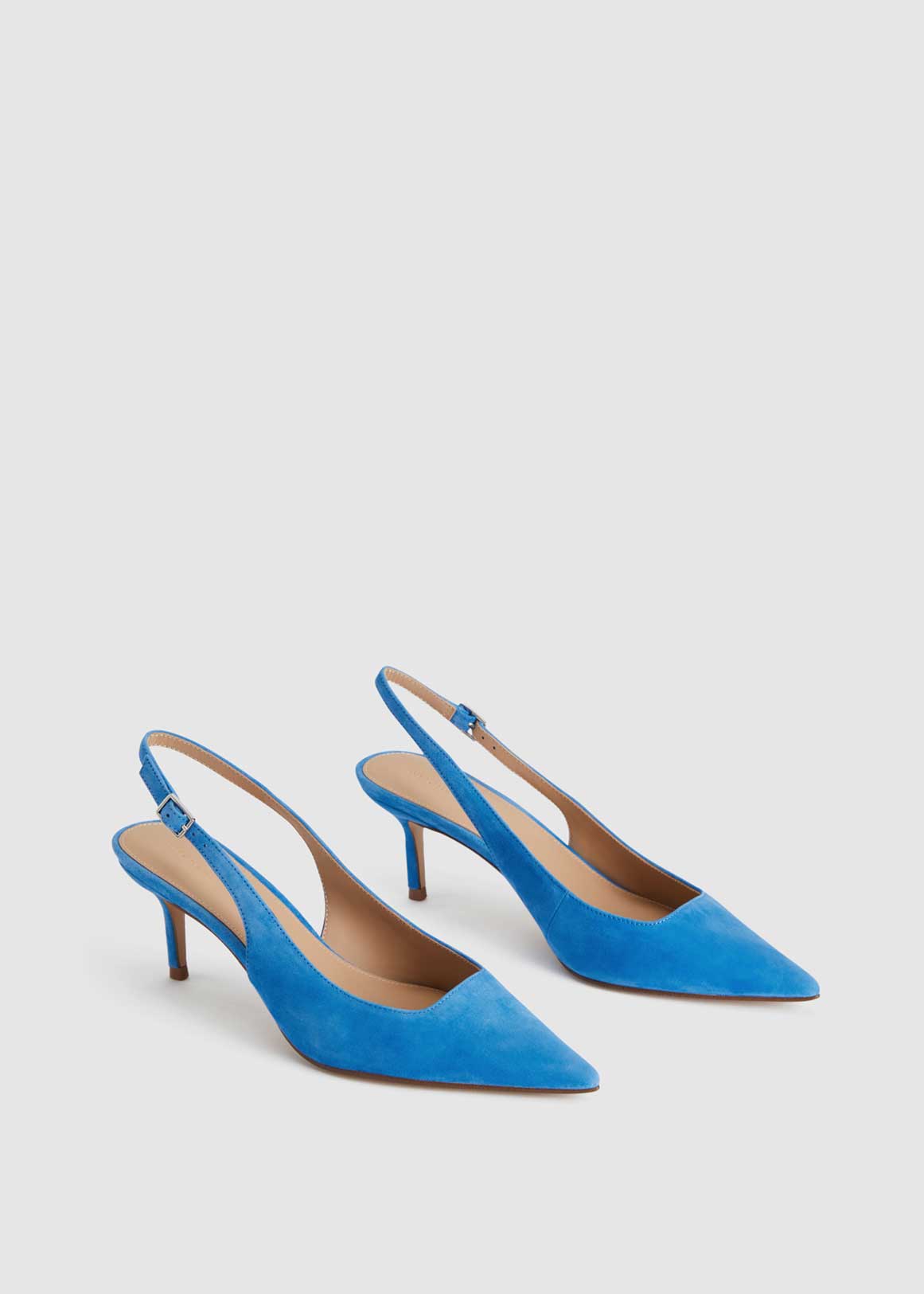 Sling Back Suede 65mm Heel | Woolworths.co.za