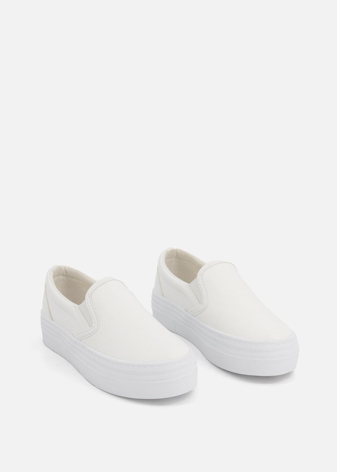 Slip on Platform Sneakers (Size 12-6) Older Girl