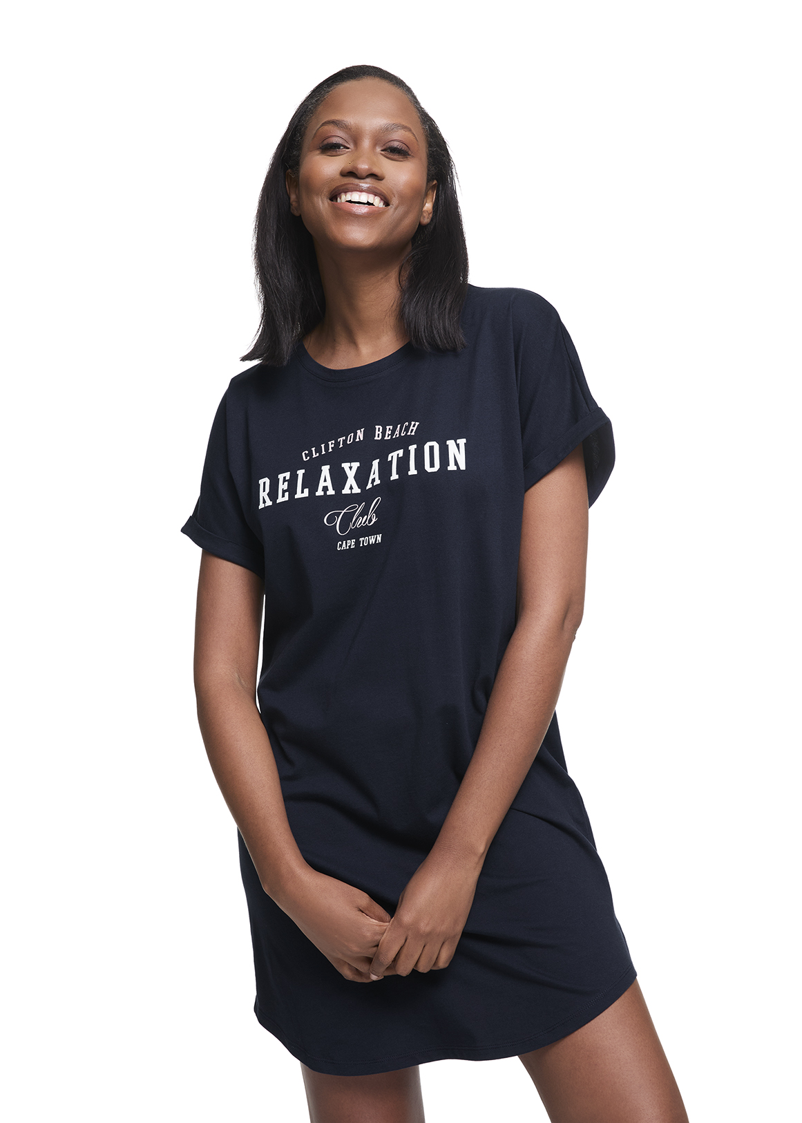 Slogan Cotton Nightdress