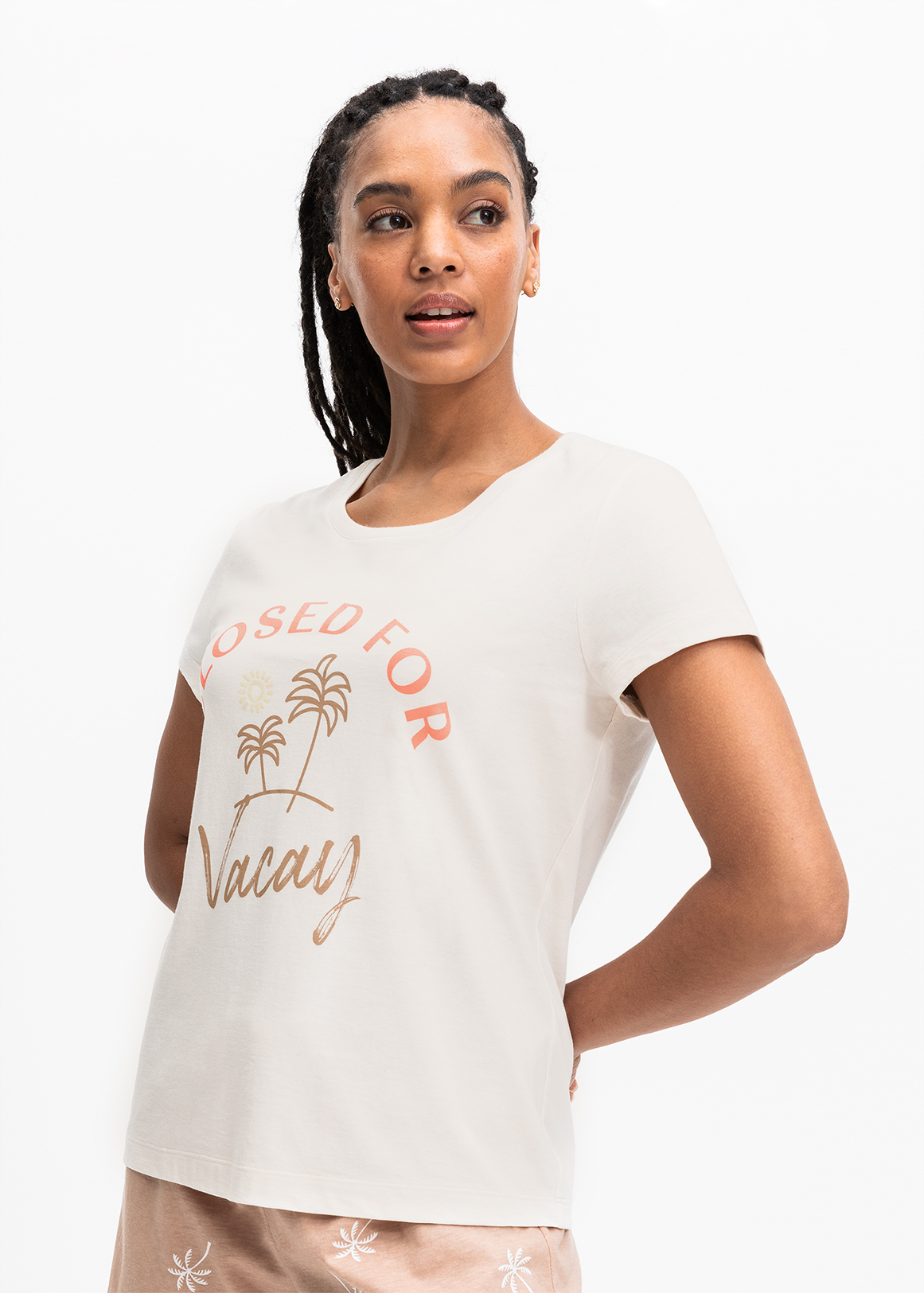 Slogan Cotton Sleep T-shirt | Woolworths.co.za