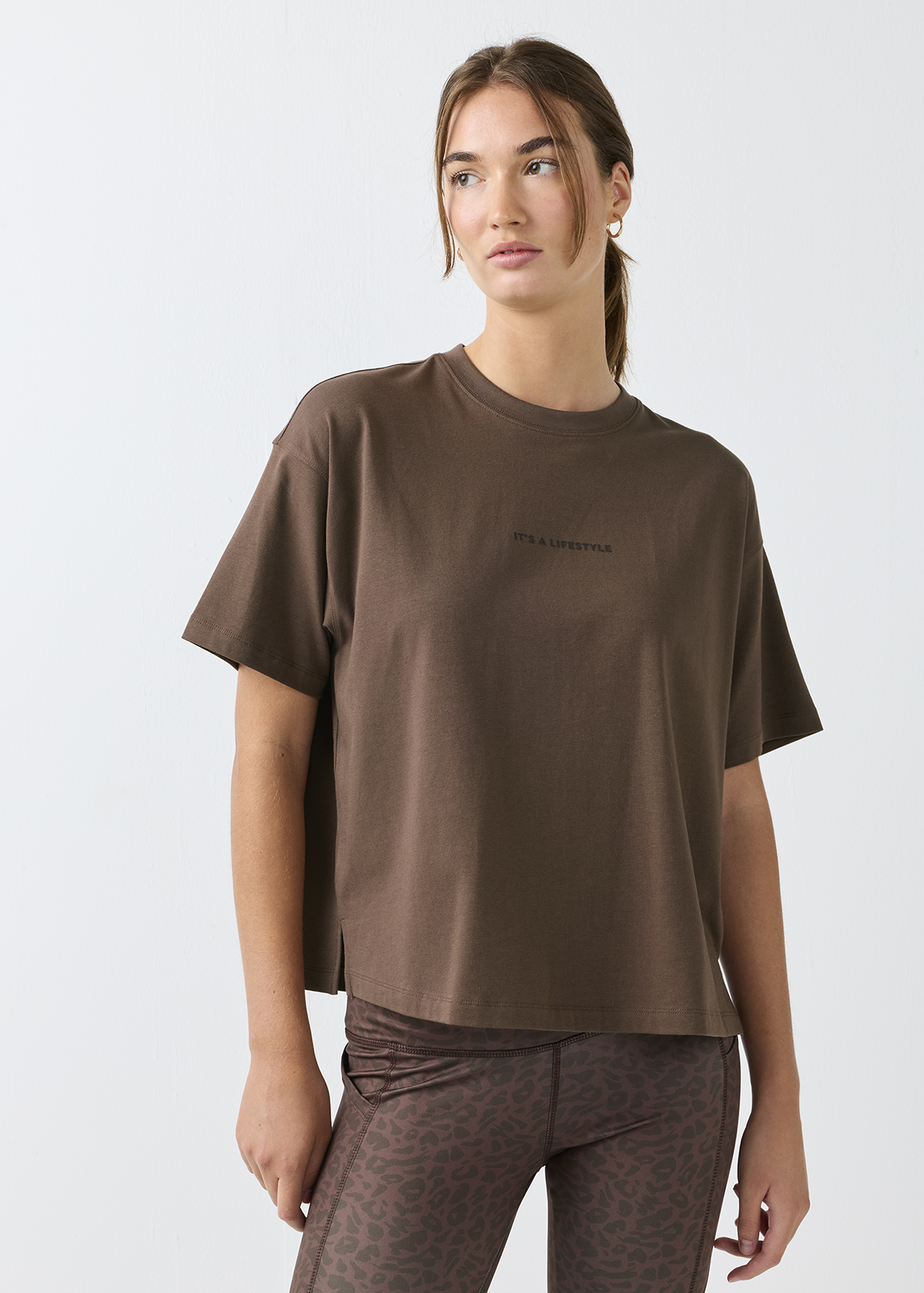 Slogan Cotton T-shirt