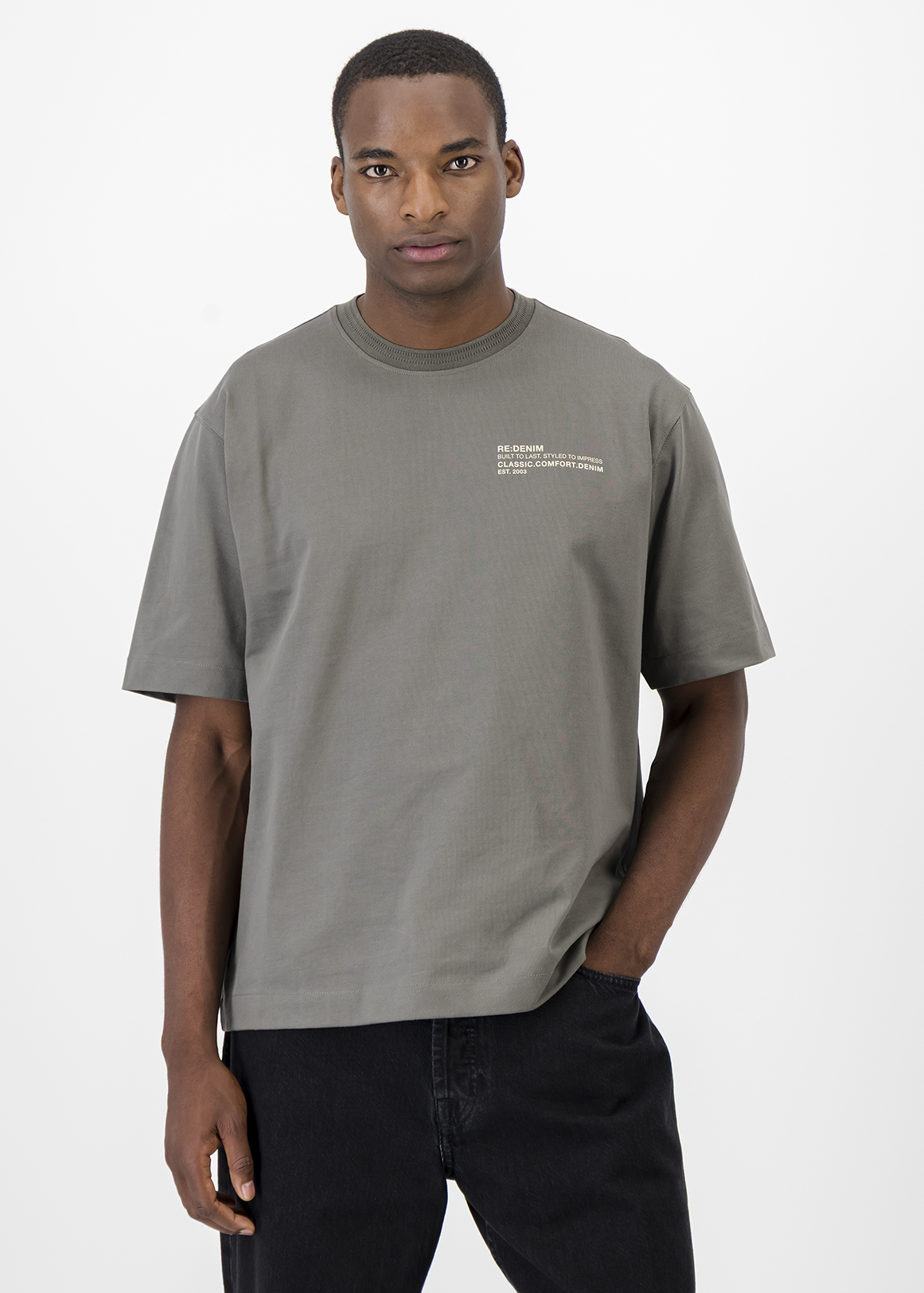 Slogan Relaxed Fit Cotton T-shirt
