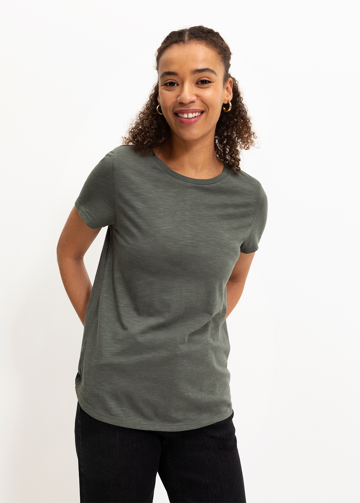 Slub Cotton T-shirt | Woolworths.co.za