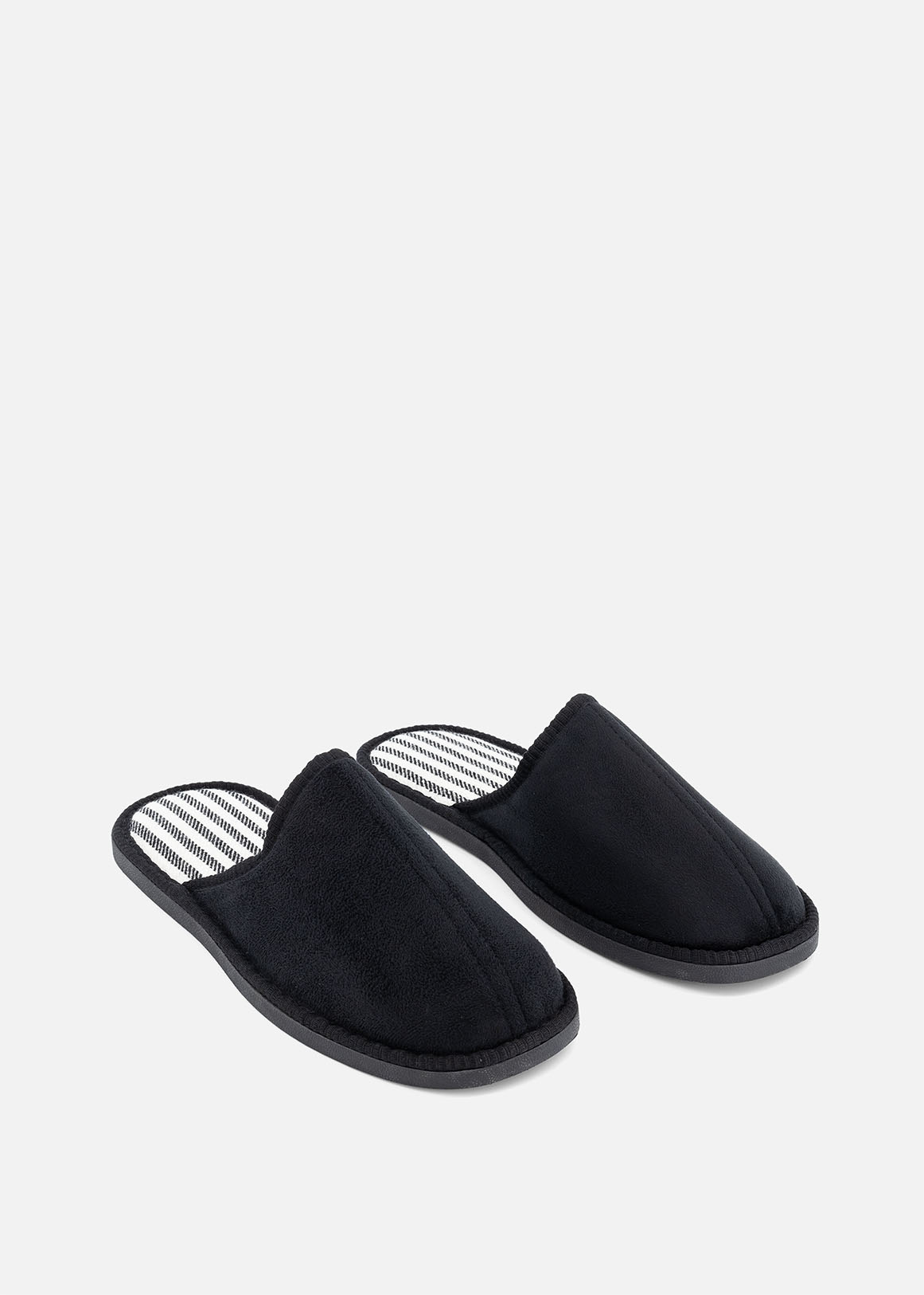 Smart Foam Faux Suede Mule Slippers