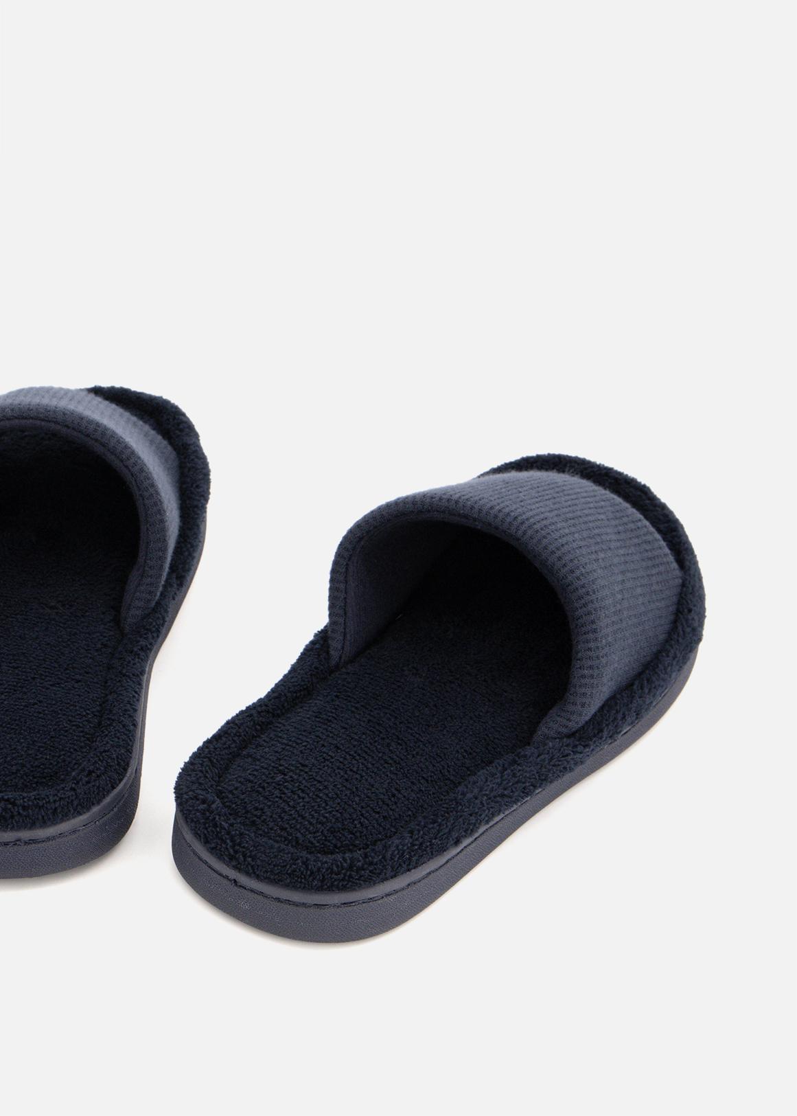 Mens Loungewear Comatoes Slippers Faux Suede Mule Slippers (Size