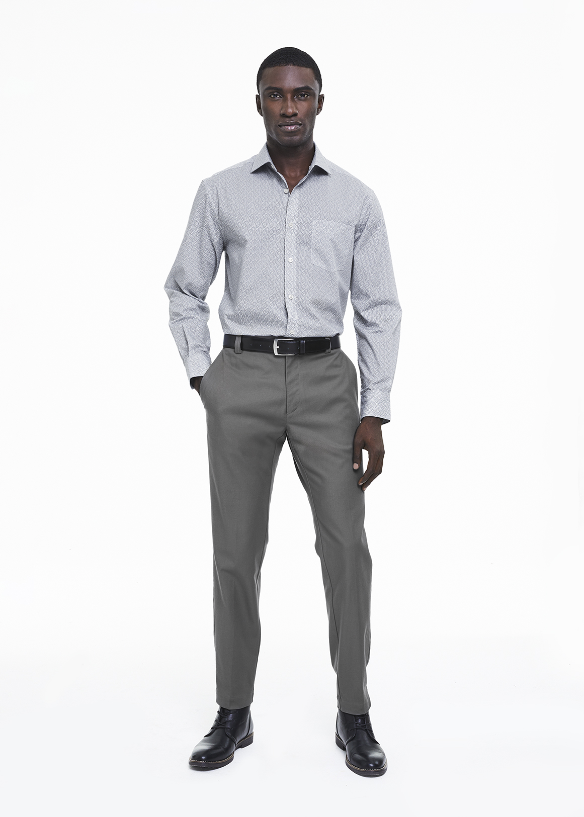 Smart Viscose Blend Trousers