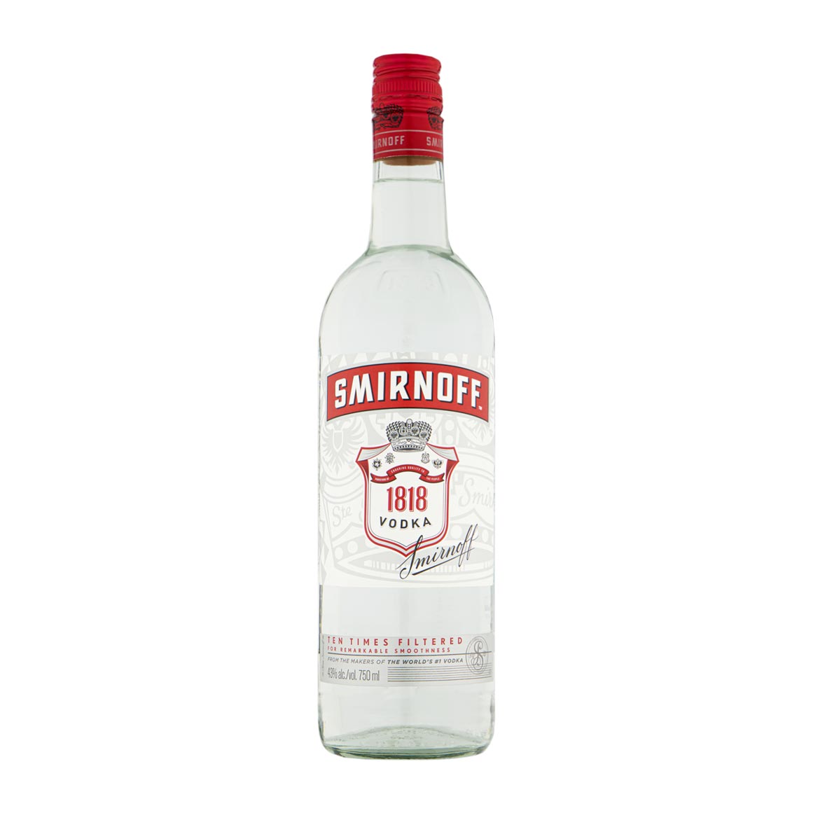 Smirnoff 1818 Original Vodka 750 Ml Za