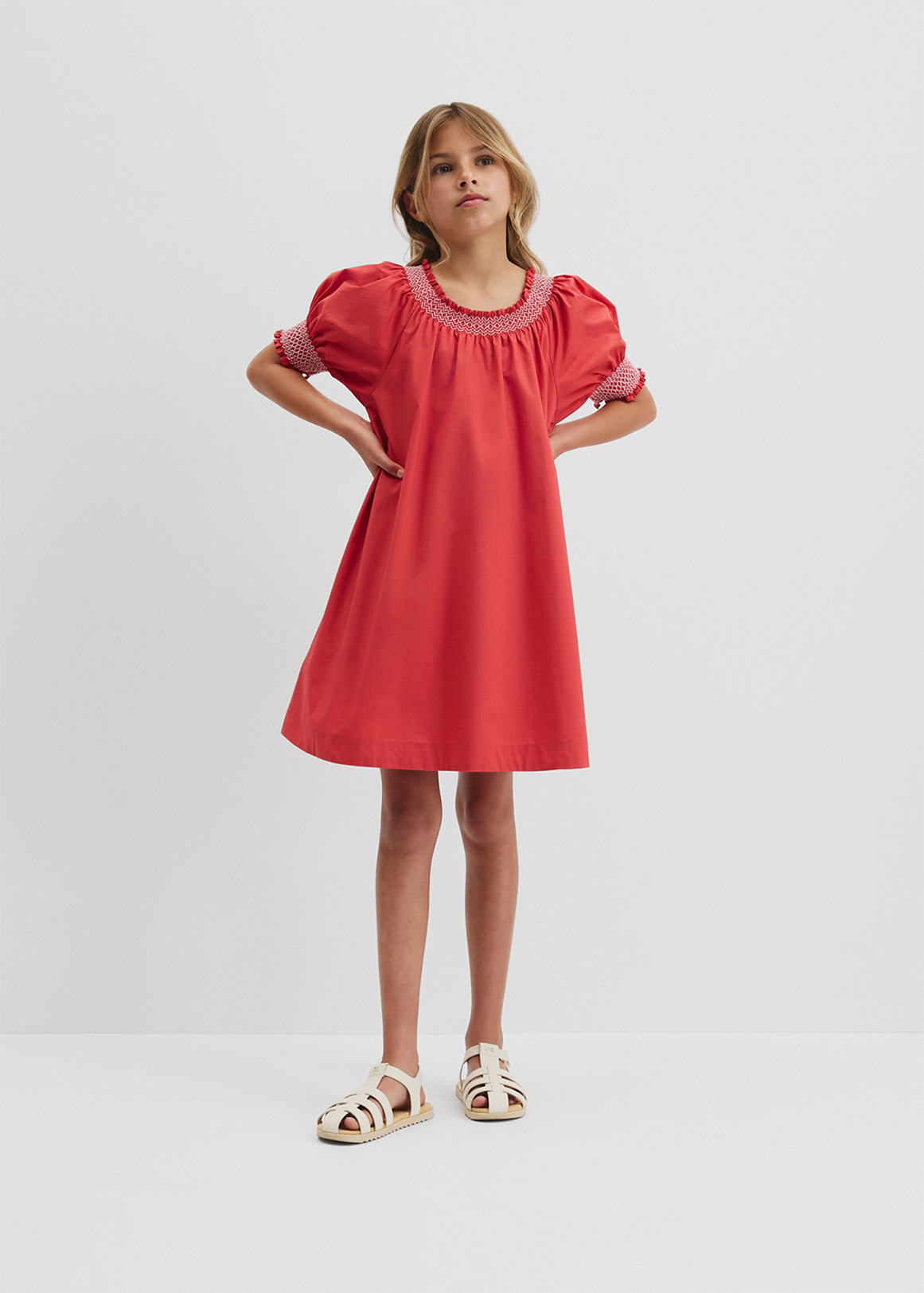 Smock Detail Dress