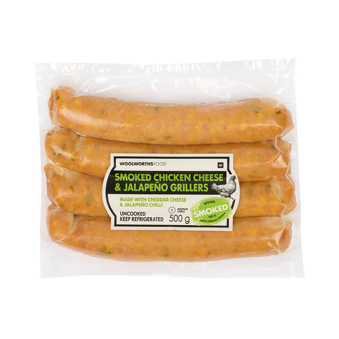 Smoked Chicken Cheese & Jalapeno Grillers 500 g