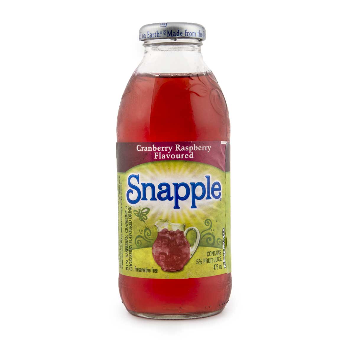 Snapple Cranberry Raspberry Flavoured Drink 473 ml | Woolworths.co.za