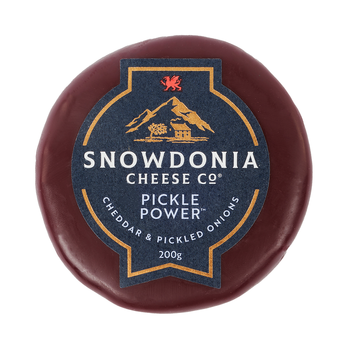 Snowdonia Cheese Co® Pickle Power™ Cheddar & Pickled Onions 200 g