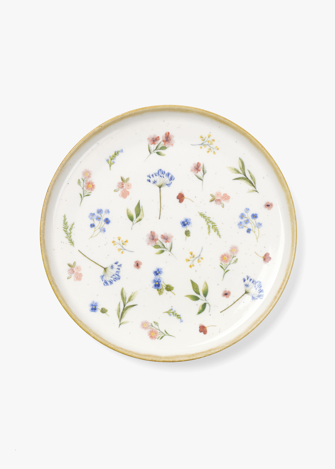 Soft Bloom Porcelain Dinner Plate
