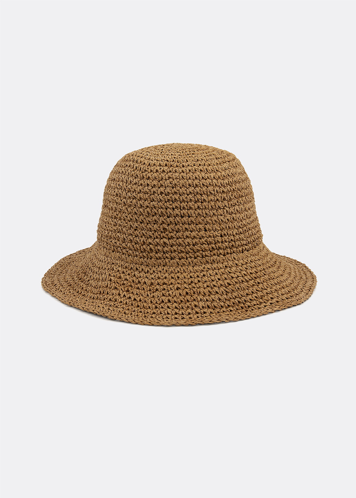 Soft Straw Bucket Hat