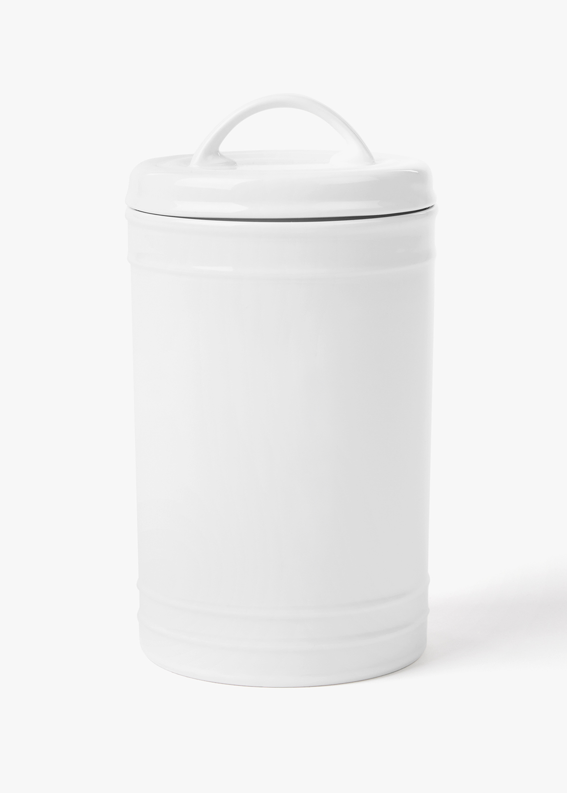 Somerset Porcelain Large Cannister with Lid