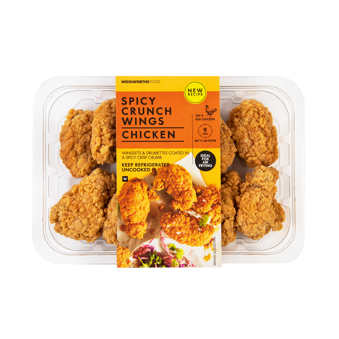 Spicy Crunch Chicken Winglets & Drummettes Avg 500 g