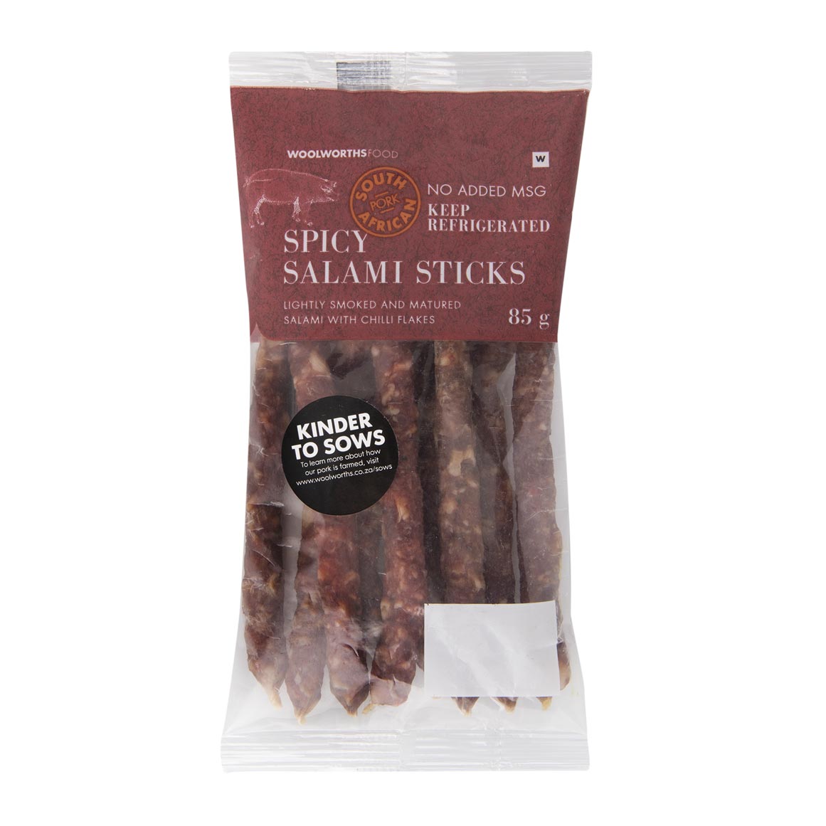 Spicy Salami Sticks 85 g Woolworths.co.za