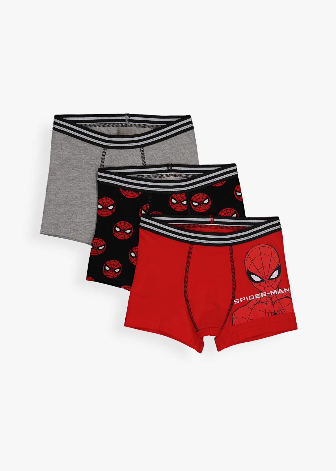 Spiderman Cotton Rich Trunks 3 Pack