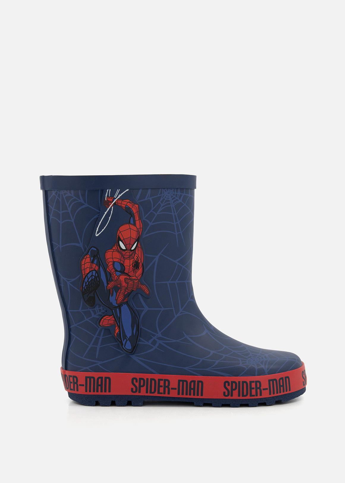 Shoe Zone Spiderman Wellies Size 10 Winter Boots Kids Spiderman