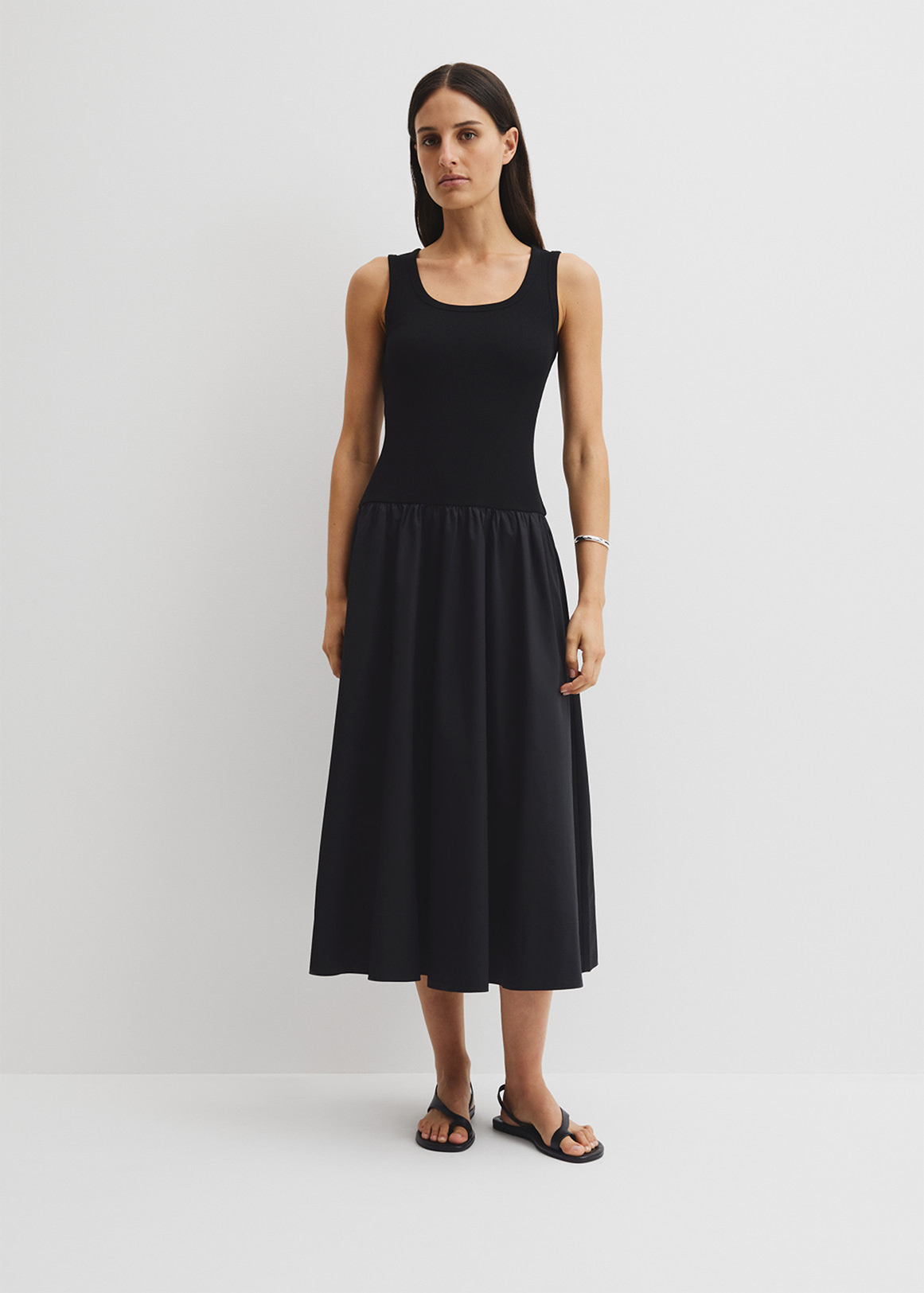 Spliced Tank Dress
