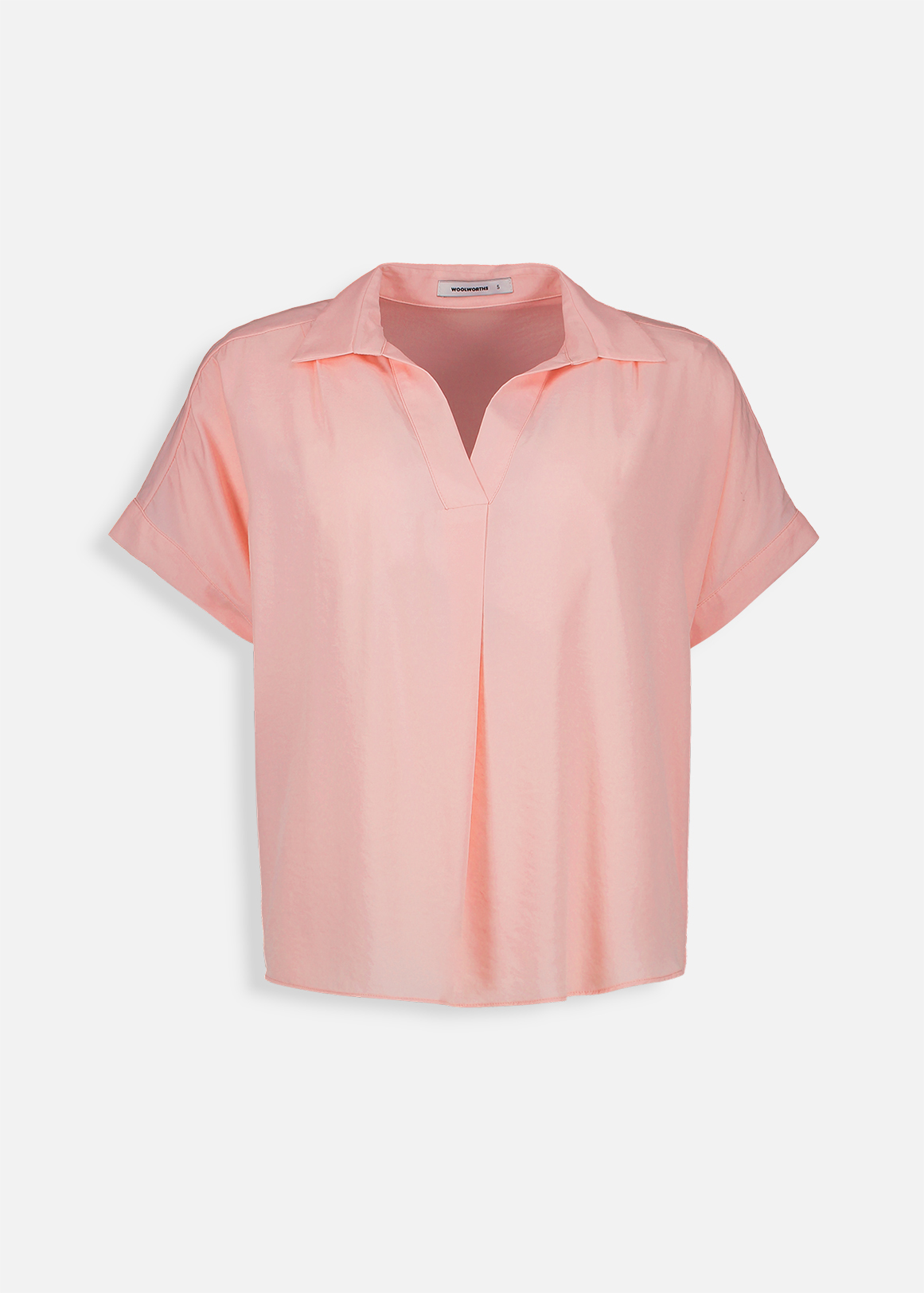 Split Neck Viscose Blend Tunic Woolworths co za split-neck-viscose-blend-tunic-woolworths-co-za