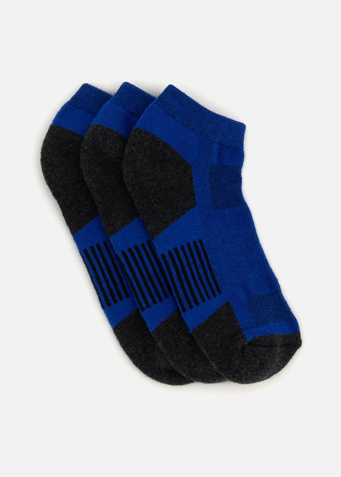 Sport Cotton Rich Low Cut Socks 3 Pack