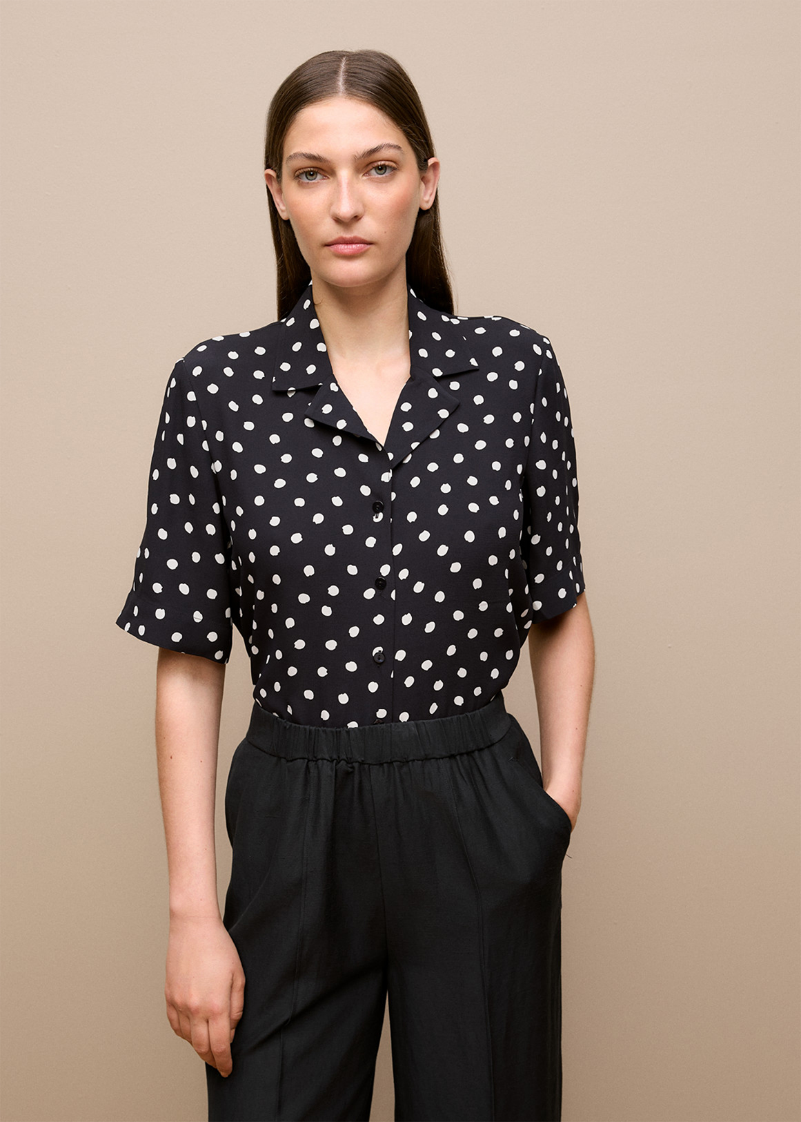 Spot Camp Collar Shirt