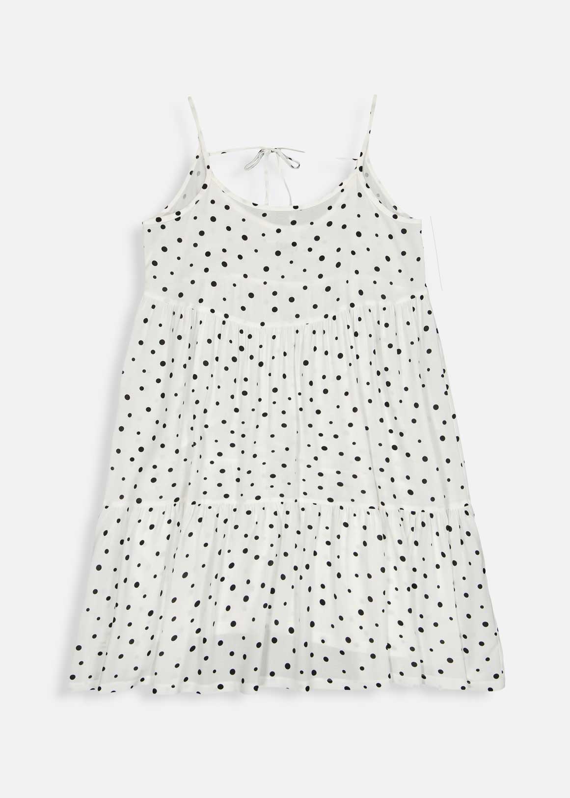 Spot Strappy Tiered Dress | Woolworths.co.za