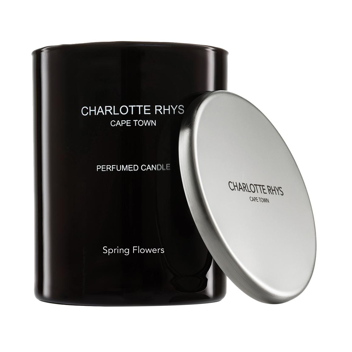 Spring Flowers Candle with Silver Lid | Woolworths.co.za