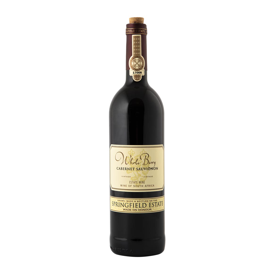 Springfield Whole Berry Cabernet Sauvignon 750 ml | Woolworths.co.za