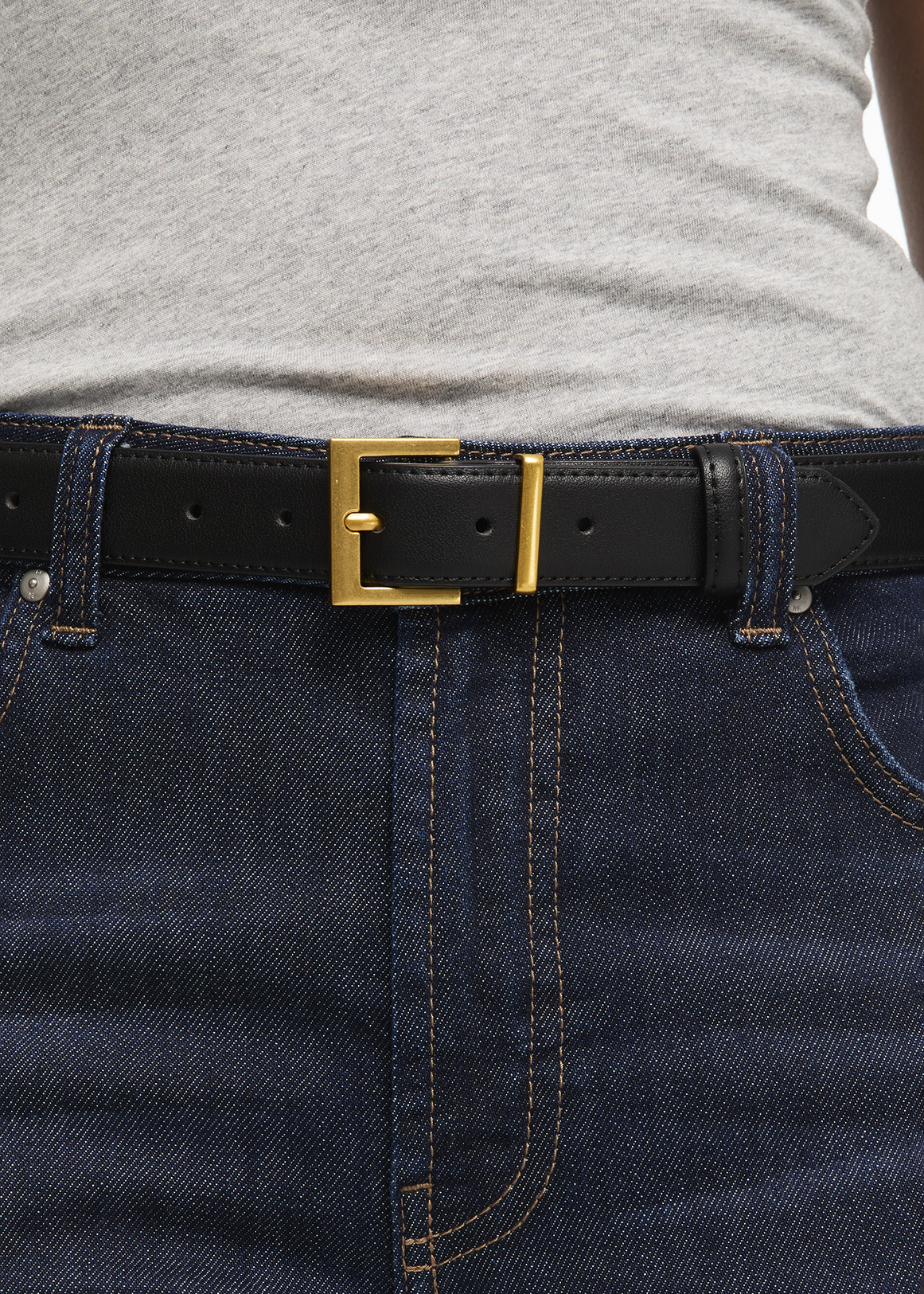 Square Buckle Belt