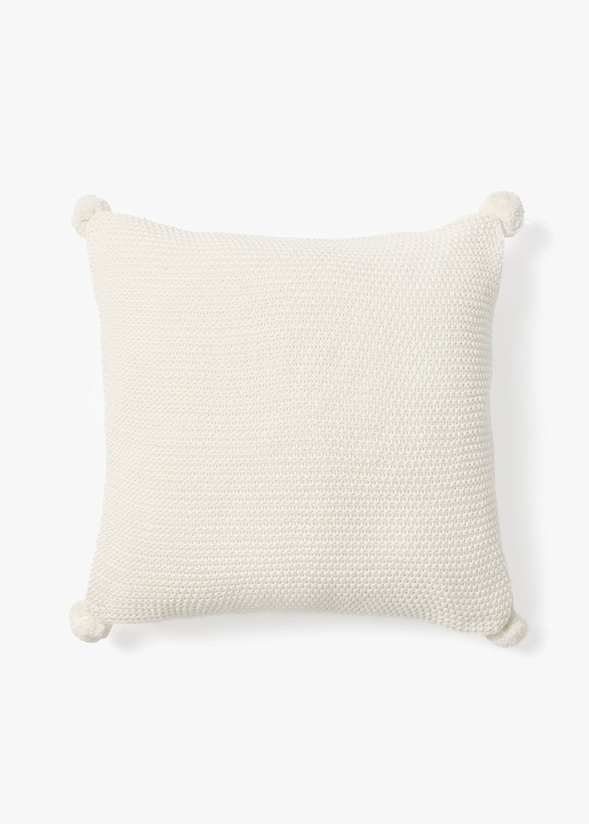 Square Pom Pom Scatter Cushion 50x50 cm