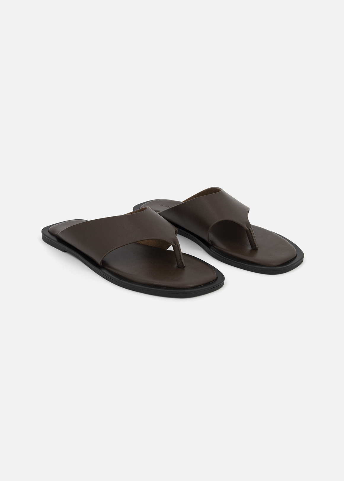 Square Toe Thong Sandals