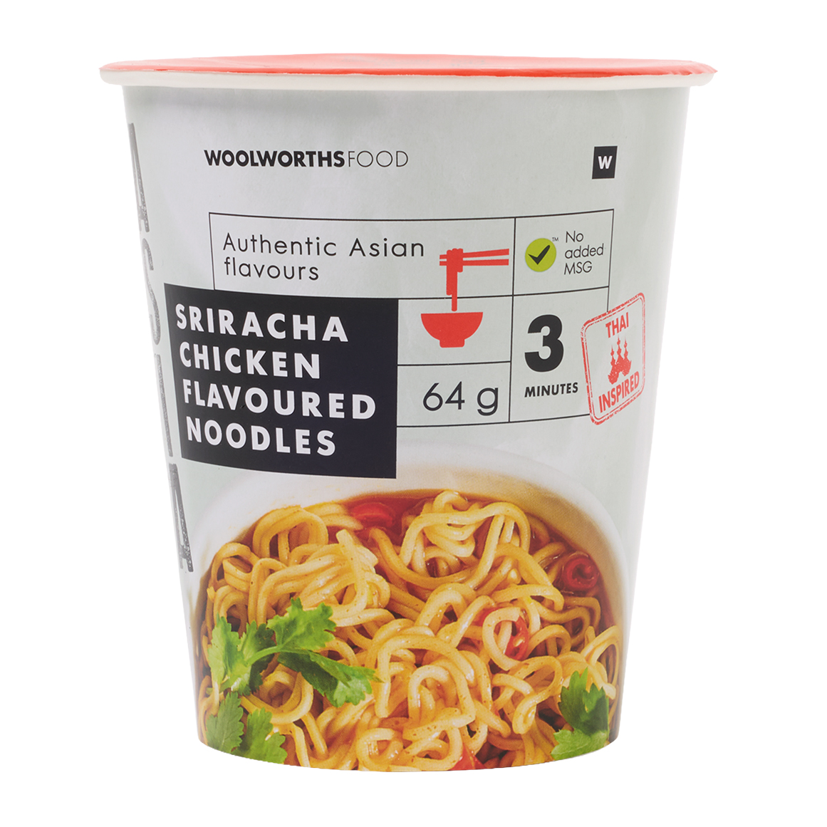 Sriracha Chicken Flavoured Noodles Cup 64 g