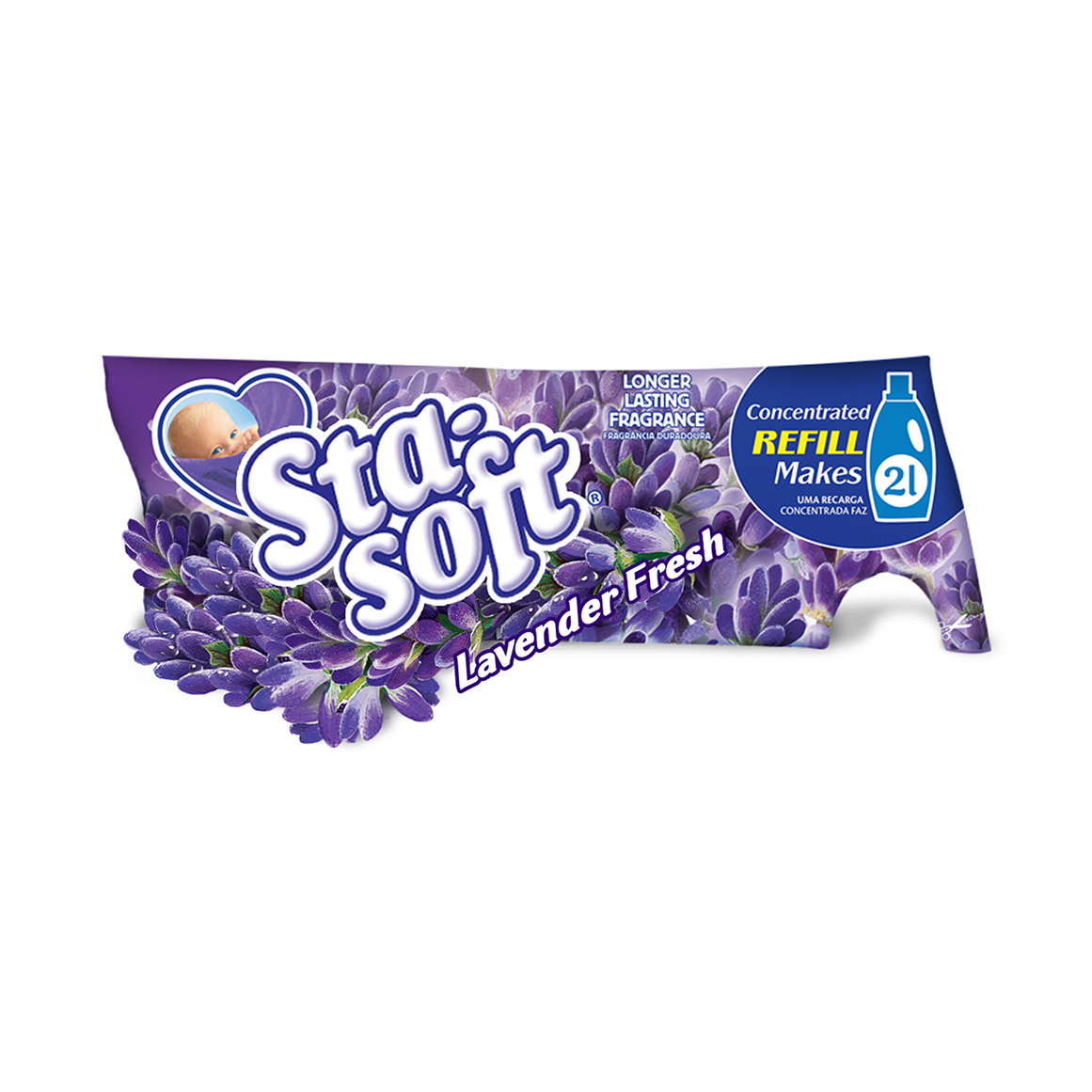 Sta Soft Lavender Fresh Fabric Softener Refill 500 Ml Za 7658