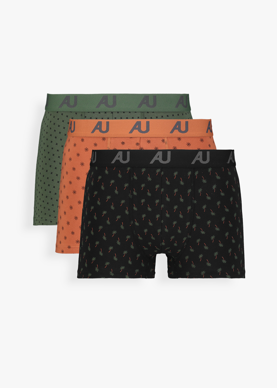 StayNew COOLTECH Assorted Stretch Cotton Trunks 3 Pack
