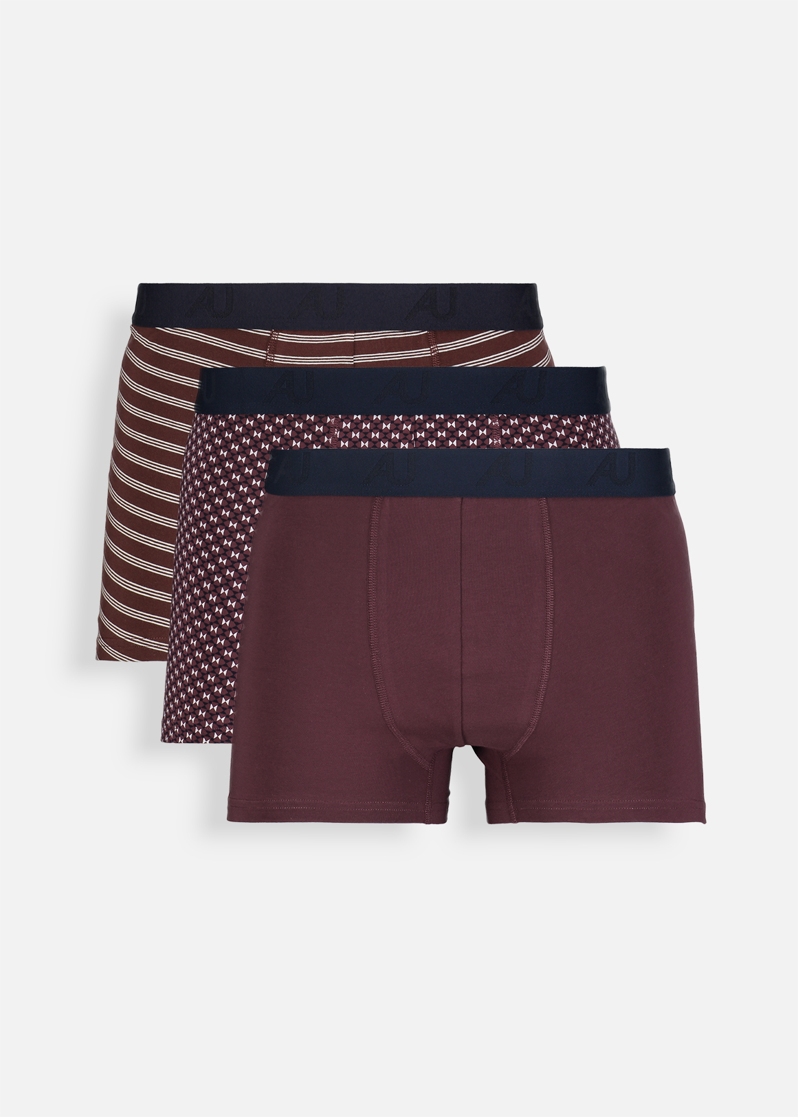 StayNew COOLTECH Assorted Stretch Cotton Trunks 3 Pack