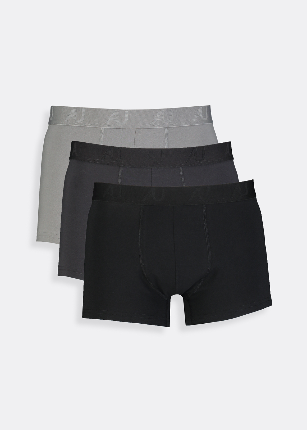 StayNew COOLTECH Plain Stretch Cotton Trunks 3 Pack