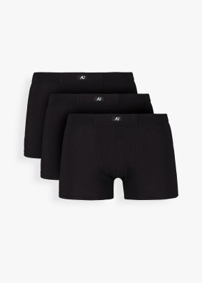 Black Y-front underpants made of organic cotton - Bread & Boxers